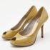 Dior Olive Green Patent Leather Miss Dior Pumps Size 37 - Image 2