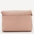 DKNY Pink Leather Flap Crossbody Bag - Image 4