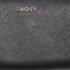 DKNY Black Leather Bryant Park Zip Around Wallet - Image 5