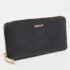 DKNY Black Leather Bryant Park Zip Around Wallet - Image 3