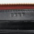 DKNY Red Quilted Leather Zip Around Compact Wallet - Image 7