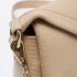 DKNY Beige Lizard Embossed Leather Logo Shoulder Bag - Image 8