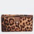Dolce & Gabbana Brown Leopard Print Calfhair and Patent Leather Continental Wallet - Image 6