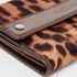 Dolce & Gabbana Brown Leopard Print Calfhair and Patent Leather Continental Wallet - Image 11