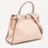 Fendi Beige Selleria Leather Medium Peekaboo Top Handle Bag - Image 3