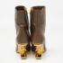 Fendi Brown Leather Fendi First Ankle Boots Size 37 - Image 5