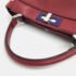 Fendi Burgundy Leather Regular Monster Peekaboo Bag - Image 5