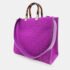 Fendi Purple  FF Fabric Medium Sunshine Shopper Tote Bag - Image 2