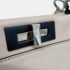 Fendi Neutral Leather Peekaboo Medium Satchel Bag - Image 3