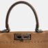 Fendi Brown Leather Medium Peekaboo Bag - Image 6