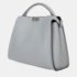 Fendi Light Blue Leather New Large Peekaboo Bag - Image 2