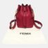 Fendi Red Leather Mon Tresor Bucket Bag - Image 7