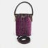 Fendi Purple Fabric Montresor Mini Bucket Bag