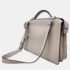 Fendi Light Gray Leather Medium Peekaboo ISeeU Top Handle Bag - Image 2