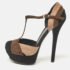 Fendi Multicolor Suede Mary Jane Pumps Size 38