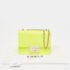 Furla Neon Green Leather Mini Bella Crossbody Bag - Image 10