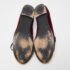 Giuseppe Zanotti Burgundy Velvet Lace Up Loafers Size 37 - Image 6