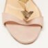 Giuseppe Zanotti Beige Leather Pyramid Studs Embellished Sandals Size 37 - Image 7