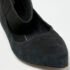Giuseppe Zanotti Black Suede Ankle Strap Ballet Flats Size 37 - Image 8