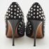 Giuseppe Zanotti Black Satin Crystal Embellished Peep Toe Platform Pumps Size 36 - Image 5
