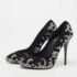 Giuseppe Zanotti Black Suede Crystal Embellished Pumps Size 35 - Image 2