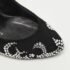 Giuseppe Zanotti Black Suede Crystal Embellished Pumps Size 35 - Image 7