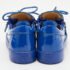 Giuseppe Zanotti Blue Patent Leather Donna Low Top Sneakers Size 36 - Image 5