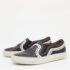 Givenchy Black/White Leather Slip On Sneakers Size 36 - Image 2