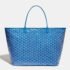 Goyard Sky Blue Goyardine Coated Canvas and Leather Saint Louis GM Tote - Image 2