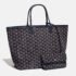 Goyard Navy Blue Goyardine Coated Canvas and Leather Saint Louis PM Tote Bag