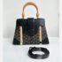 Goyard Black Coated Canvas And Leather Saigon MM Top Handle Bag - Image 2