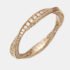 Graff Sprial Pave Diamond 18k Rose Gold Ring Size 49 - Image 2