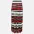 Gucci Multicolor Strip Lurex Knit Maxi Skirt M