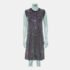 Gucci Multicolor Crystal Embroidered Rib Knit Dress M - Image 2