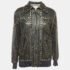 Gucci Black Studded Vintage Style Leather Jacket M