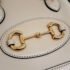 Gucci White Leather Horsebit 1955 Mini Top Handle Bag - Image 4