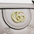 Gucci Pink Leather Matelasse Mini Top Handle Bag - Image 4