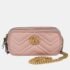 Gucci Light Pink GG Marmont Leather Shoulder Bag