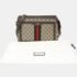 Gucci Beige Brown Medium GG Supreme Shoulder Bag - Image 11