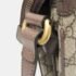 Gucci Beige Brown Medium GG Supreme Shoulder Bag - Image 6