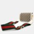Gucci Beige/Ivory GG Canvas and Leather Horsebit 1955 Mini Bag - Image 2