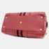 Gucci Red Leather Medium Savoy Duffle Bag - Image 3