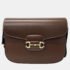 Gucci Brown Leather 1955 Horsebit Shoulder Bag