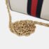 Gucci Ivory Leather Ophidia Shoulder Bag - Image 4