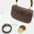 Gucci Brown Leather Bamboo 1947 Top Handle Bag - Image 9