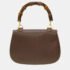 Gucci Brown Leather Bamboo 1947 Top Handle Bag - Image 2