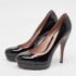 Gucci Black Patent Leather Platform Pumps Size 38.5 - Image 2