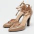 Gucci Brown Leather Mary Jane Pumps Size 36 - Image 2