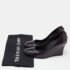 Gucci Purple Patent Leather Wedge Round Toe Pumps Size 36 - Image 9