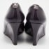 Gucci Purple Patent Leather Wedge Round Toe Pumps Size 36 - Image 5